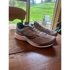 Men’s Saucony Omni 19, Size 10.5W, Grey/maroon